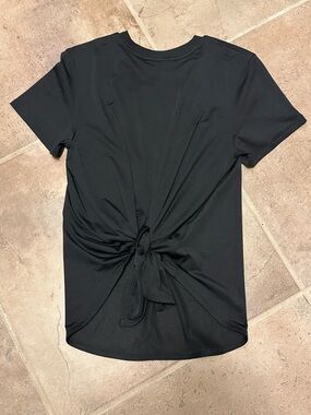 💫Lululemon Lightweight Split-Back Training Tee, Black, XXS, Like NEW!!